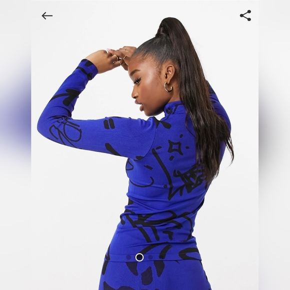 ASOS Blue and Black ski set - Picture 5 of 11